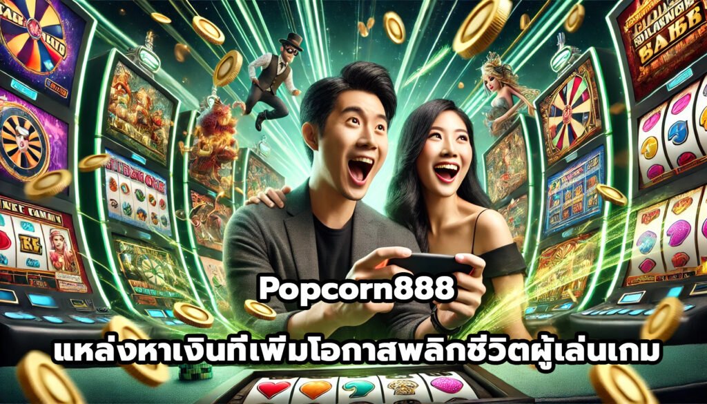 Popcorn888 แหล่งหาเงินที่เพิ่มโอกาสพลิกชีวิตผู้เล่นเกม-5