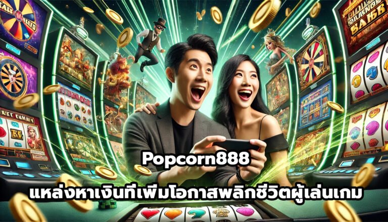 Popcorn888 แหล่งหาเงินที่เพิ่มโอกาสพลิกชีวิตผู้เล่นเกม-5