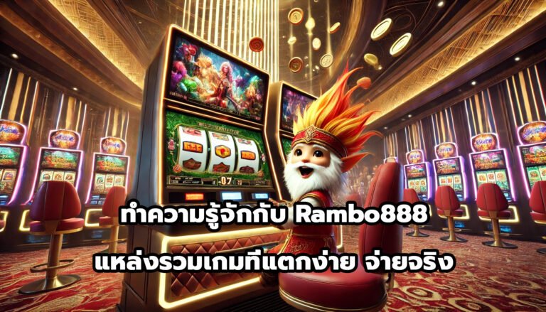 ทำความรู้จักกับ Rambo888 แหล่งรวมเกมที่แตกง่าย จ่ายจริง-15