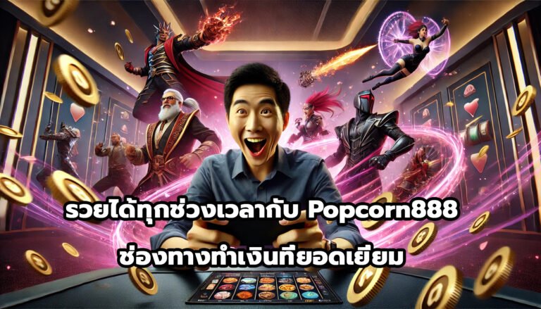 รวยได้ทุกช่วงเวลากับ popcorn888 ช่องทางทำเงินที่ยอดเยี่ยม-8