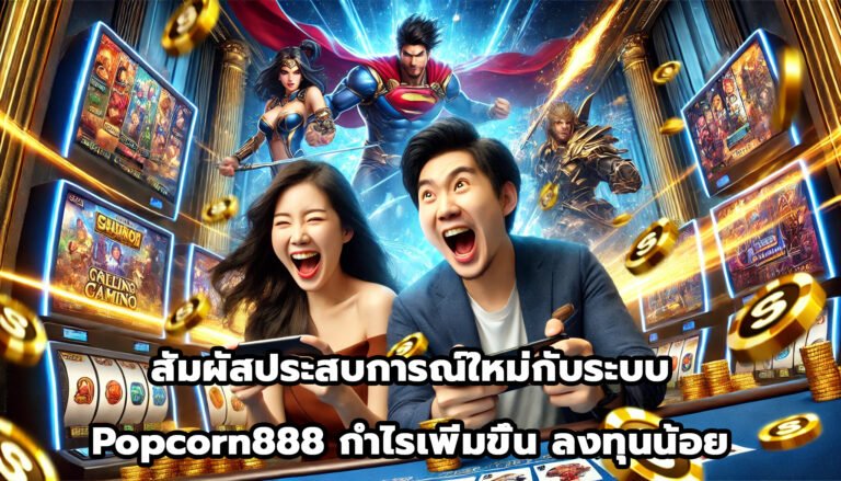 สัมผัสประสบการณ์ใหม่กับระบบ popcorn888 กำไรเพิ่มขึ้น ลงทุนน้อย-1