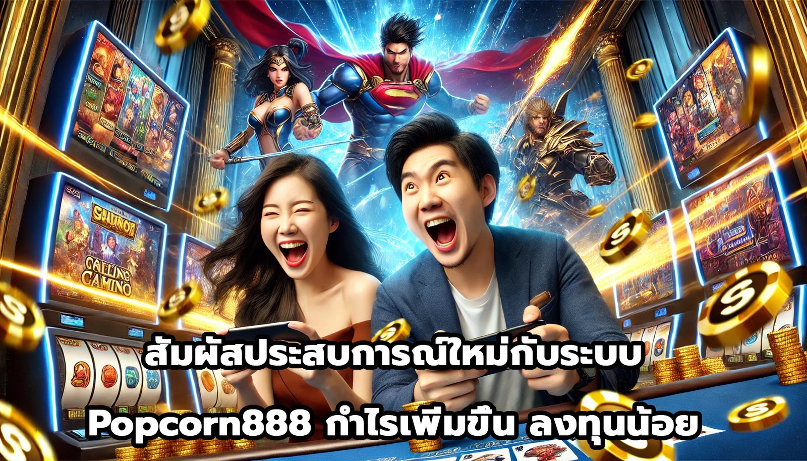 สัมผัสประสบการณ์ใหม่กับระบบ popcorn888 กำไรเพิ่มขึ้น ลงทุนน้อย-1